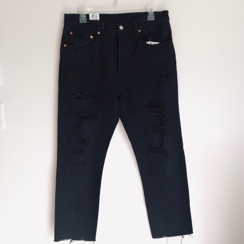 Destroyed Levis 501